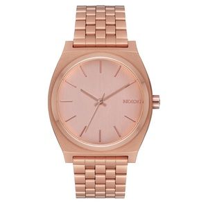 Nixon Time Teller Watch, Rose Gold, Unisex